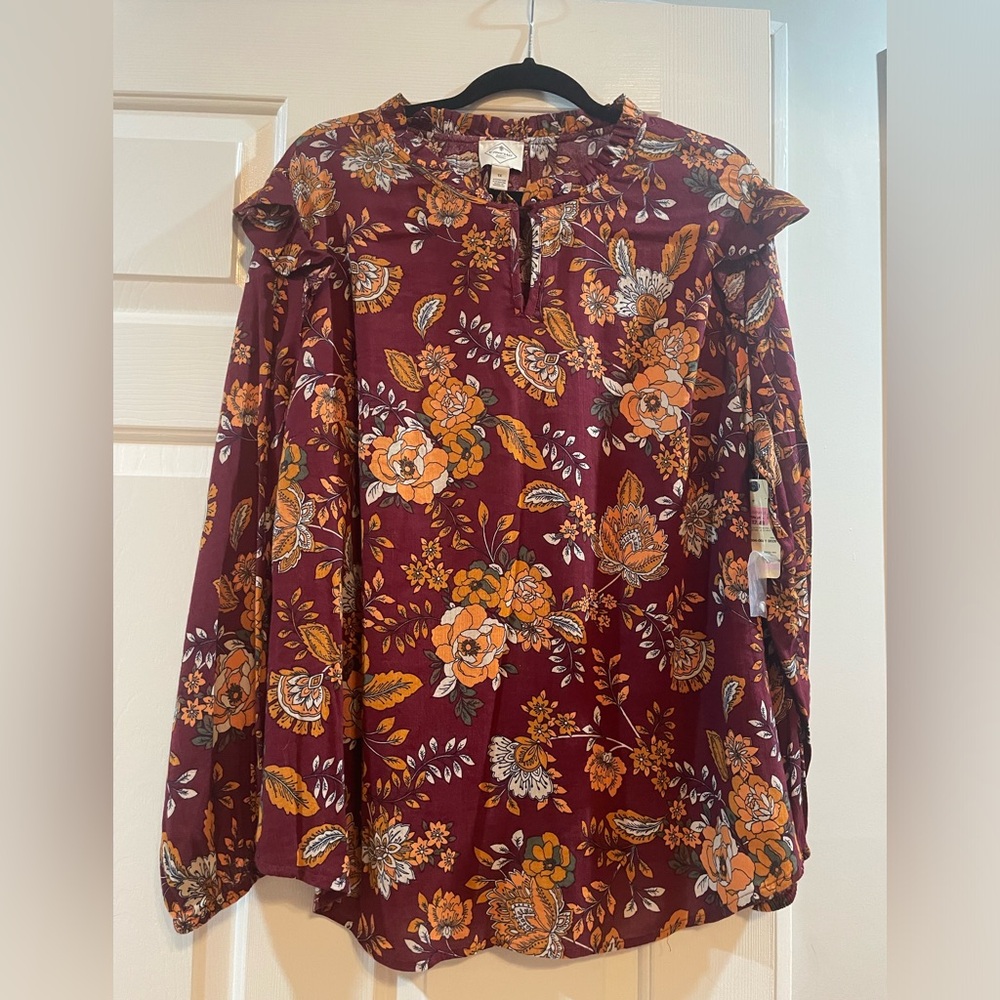 Plus size 1x top new with tags